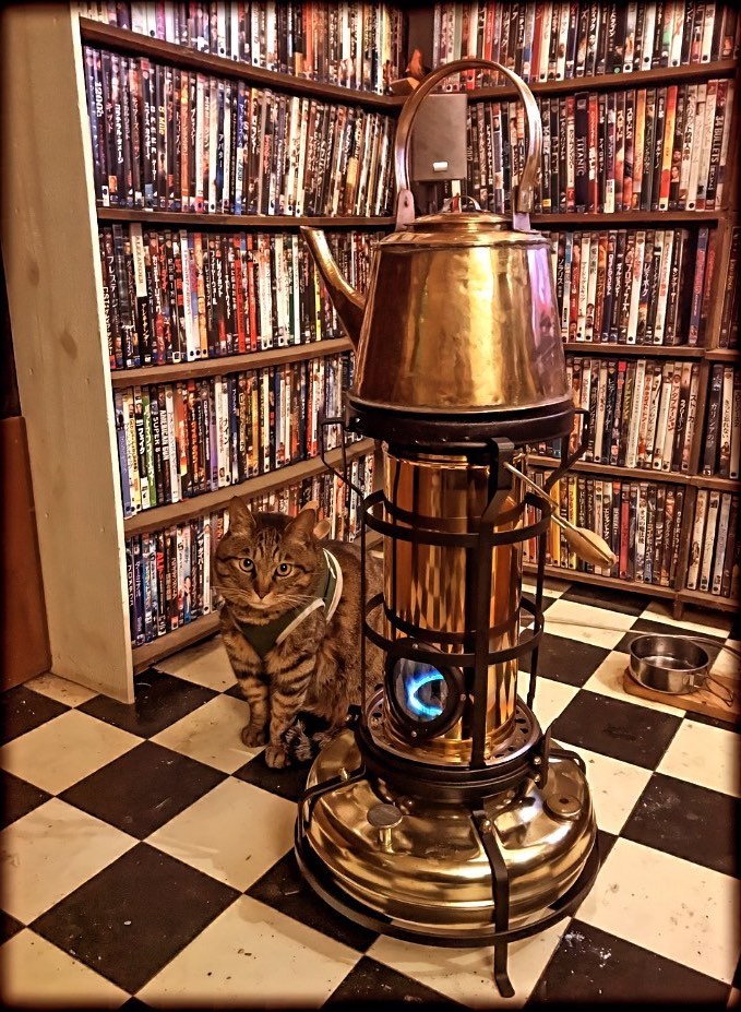 真鍮仕様のアラジン15型